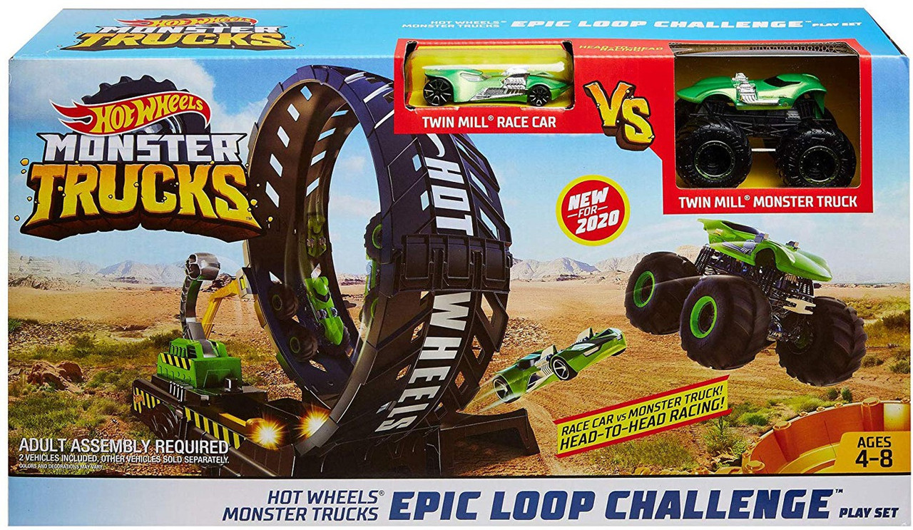 hot wheels loop truck