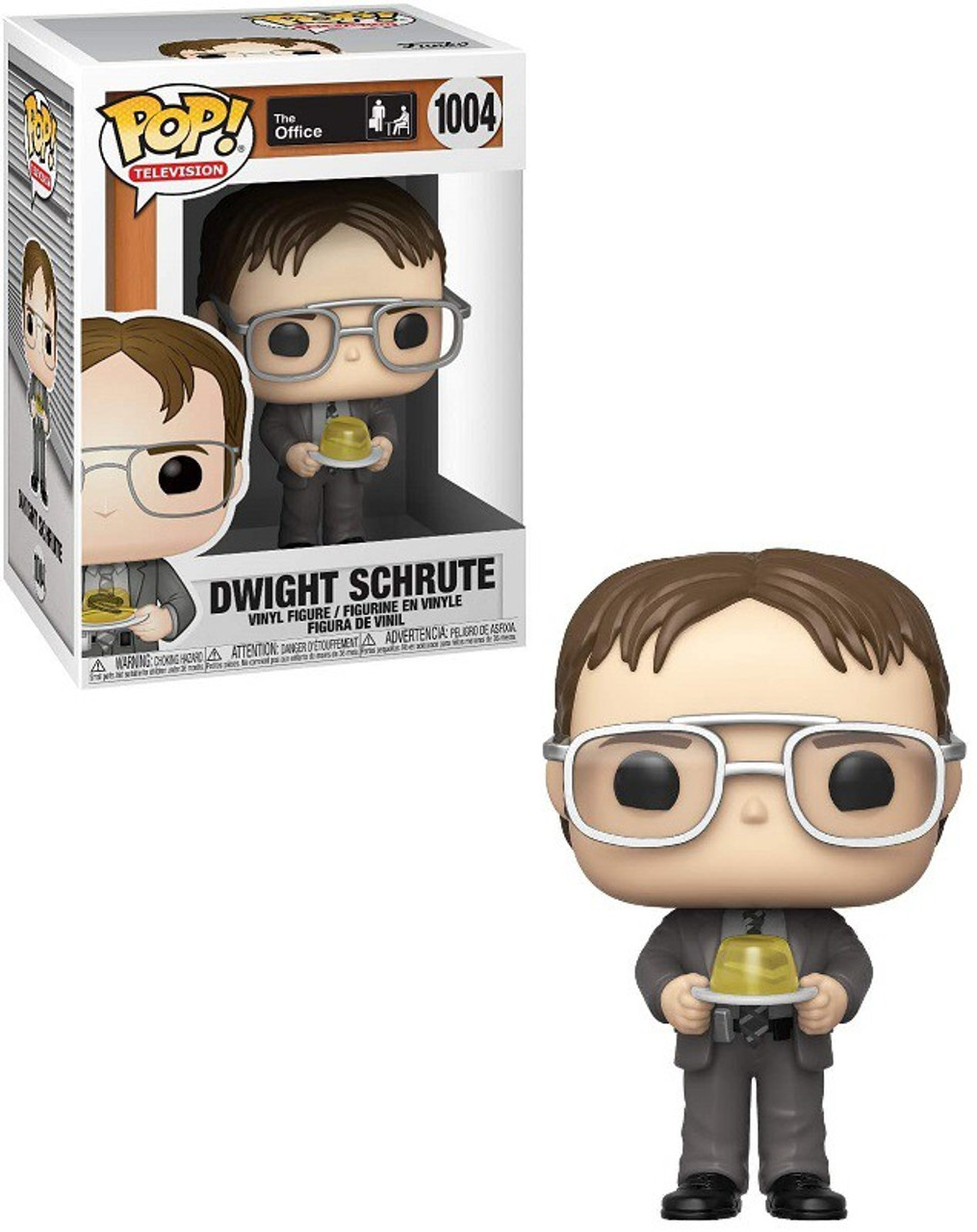 Funko The Office Pop Tv Dwight With Jello Stapler Vinyl Figure