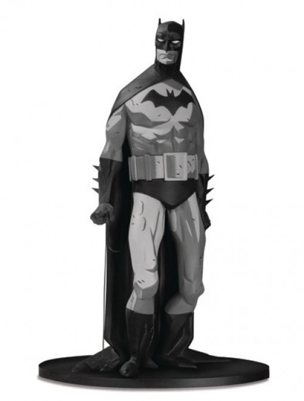 batman black and white mini statues