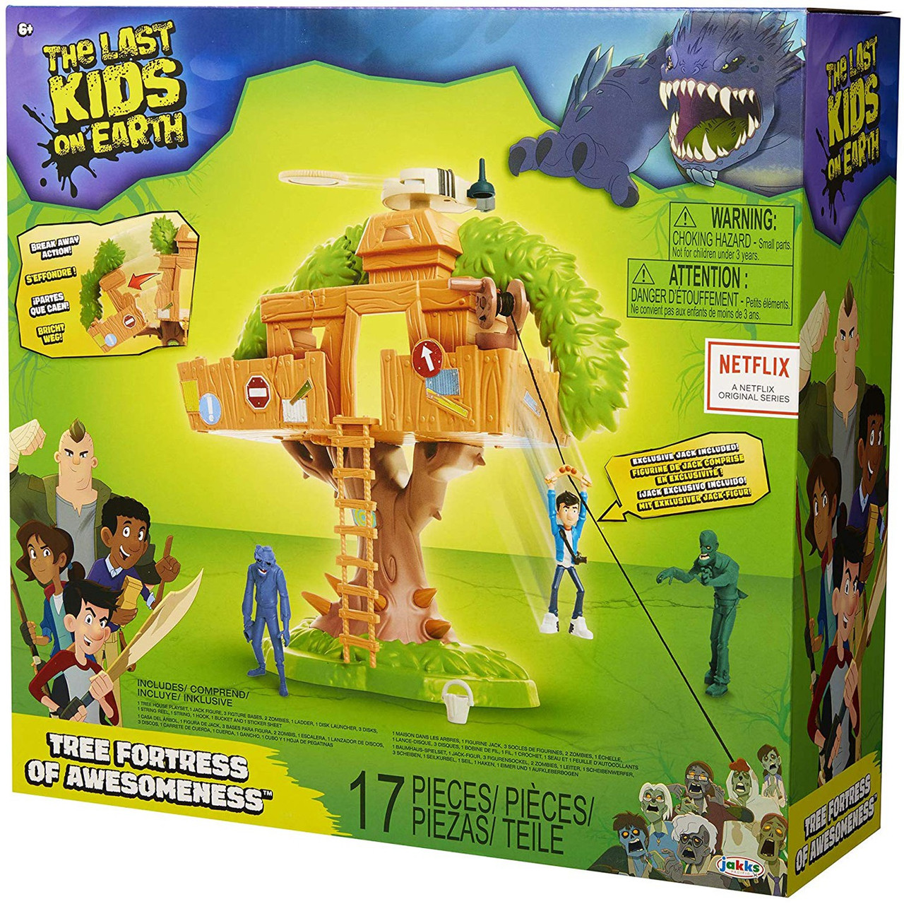 The Last Kids On Earth Tree Fortress Of Awesomeness Playset Jakks Pacific Toywiz - hrajem roblox cursed islands 1 gaiia