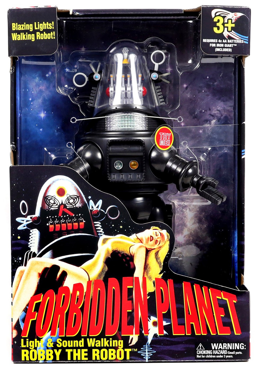 Forbidden Planet Light Sound Walking Robby The Robot Exclusive