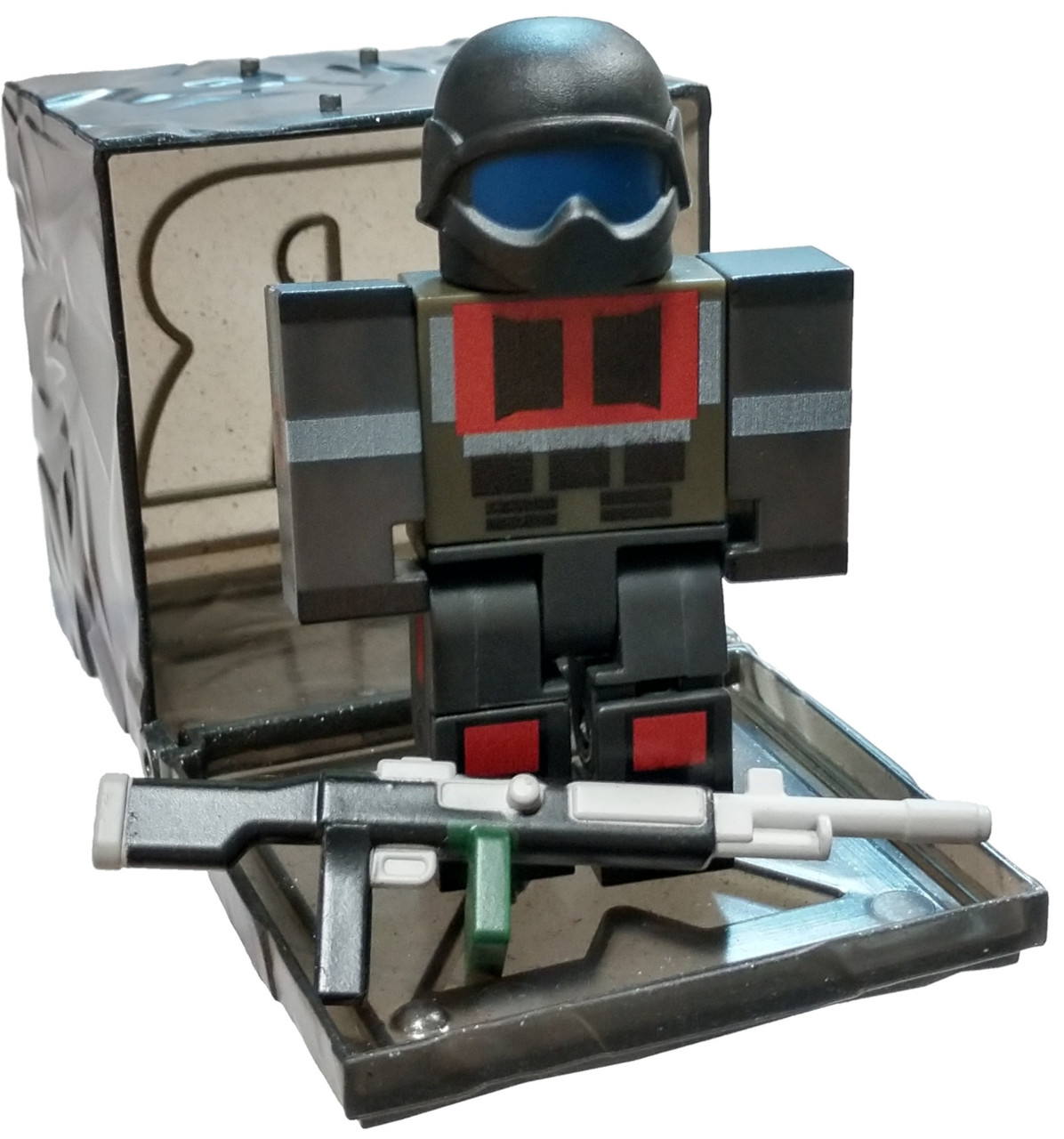 Roblox Series 7 After The Flash Super Soldier 3 Mini Figure With Black Cube And Online Code Loose Jazwares Toywiz - imaginaerum roblox codes