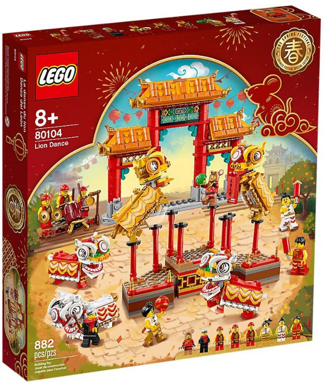 dragon dance lego