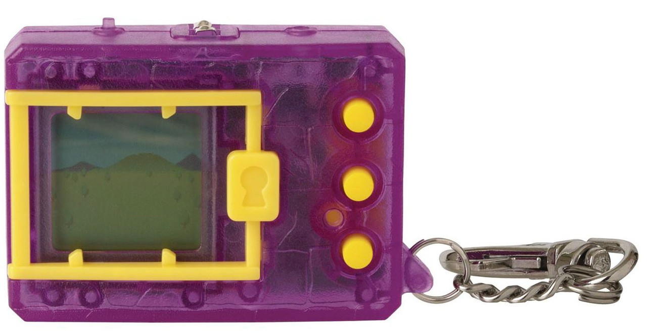 Digimon Digivice Electronic Virtual Pet Monster Purple Bandai