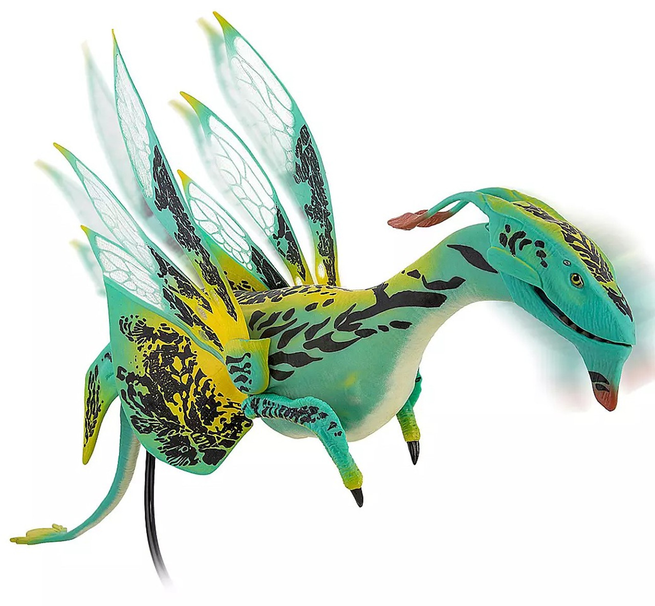 Disney James Cameron S Avatar Pandora The World Of Avatar Green Amp Yellow Interactive Banshee Exclusive Figure No Base