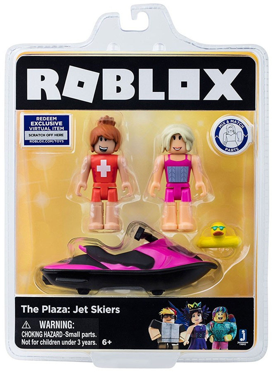 Roblox The Plaza Jet Skiers 3 Action Figure 2 Pack Damaged Package - roblox game packs forger s workshop tiendamia com