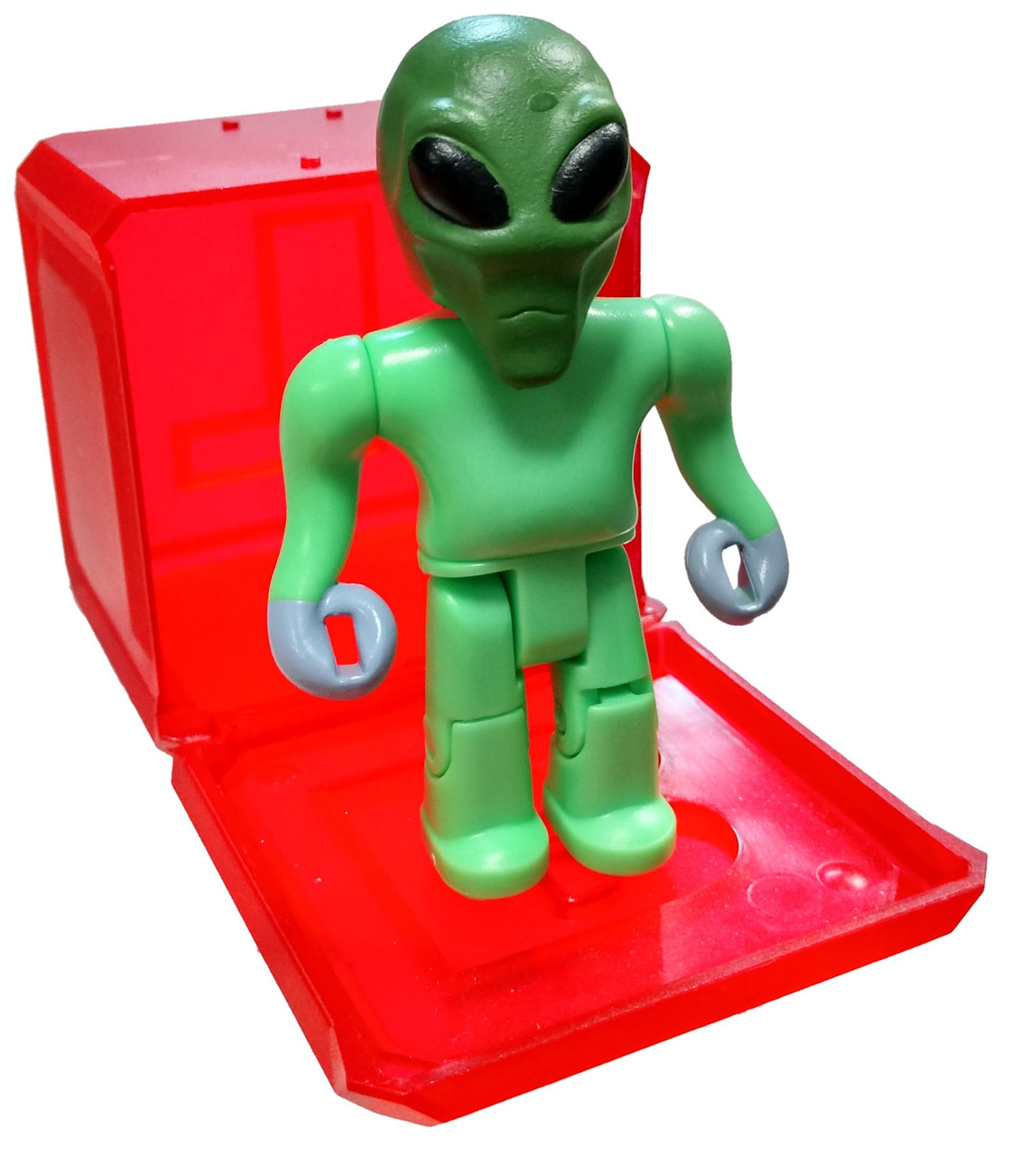 Roblox Celebrity Collection Series 5 Pinewood Alien 3 Mini Figure With Red Cube And Online Code Loose Jazwares Toywiz - yellow club alien t shirt roblox