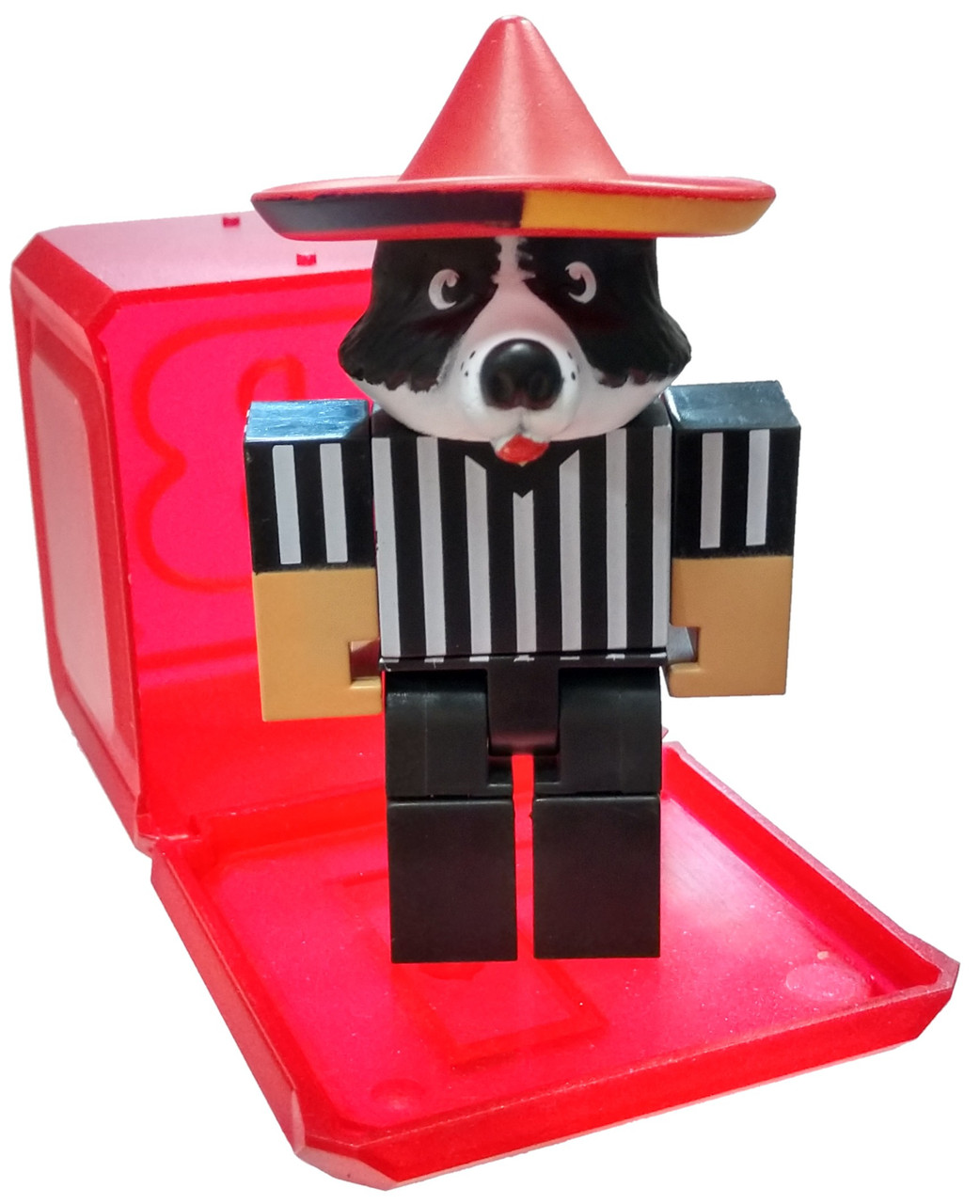 Roblox Celebrity Collection Series 5 High School Life Referee 3 Mini Figure With Red Cube And Online Code Loose Jazwares Toywiz - disco life roblox