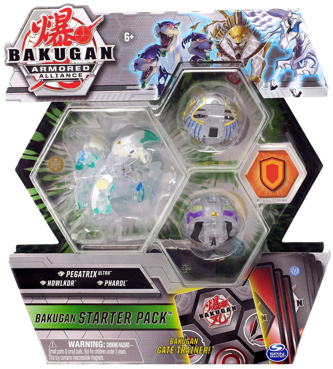 Bakugan Battle Planet Armored Alliance Diamond Pegatrix Howlkor Pharol Starter Pack Spin Master Toywiz - roblox guest world black diamond quests