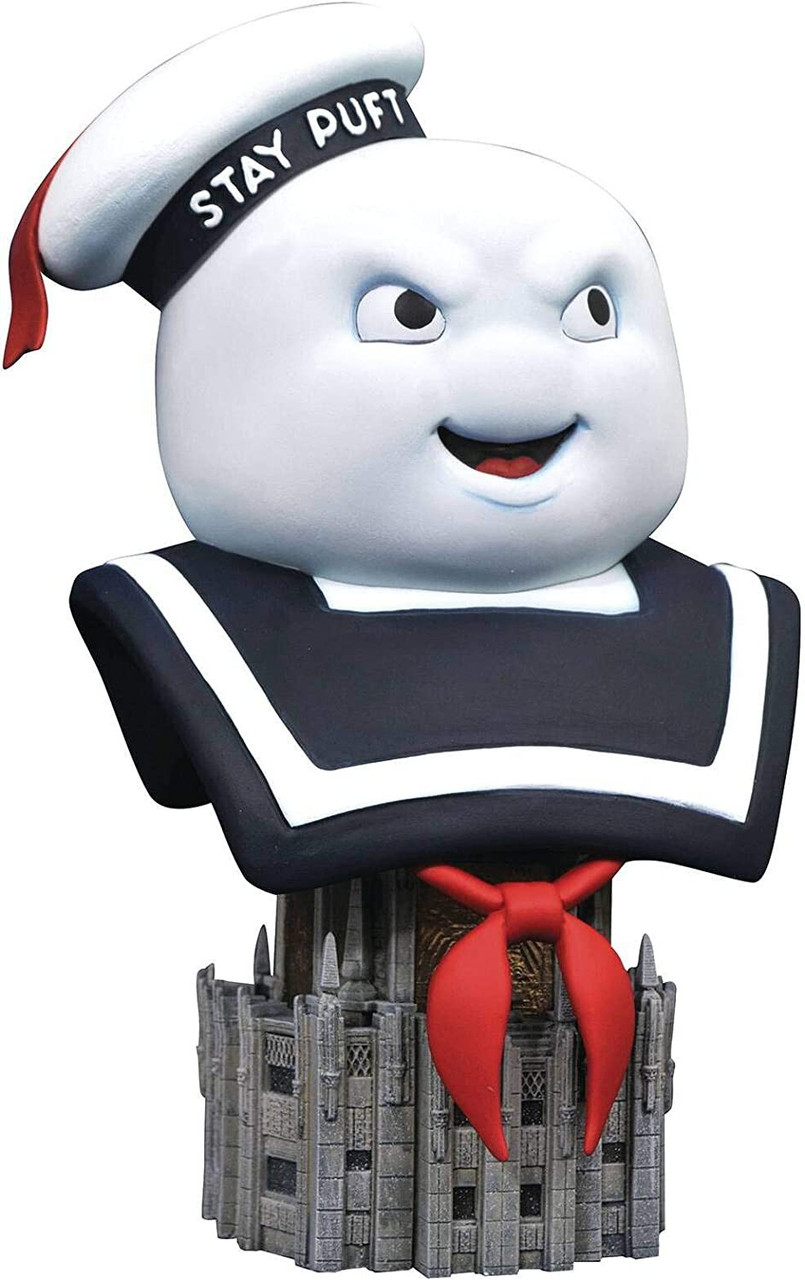 Ghostbusters Legends In 3d Stay Puft Marshmallow Man 12 Half Scale Bust Diamond Select Toys Toywiz - stay puft marshmallow man roblox