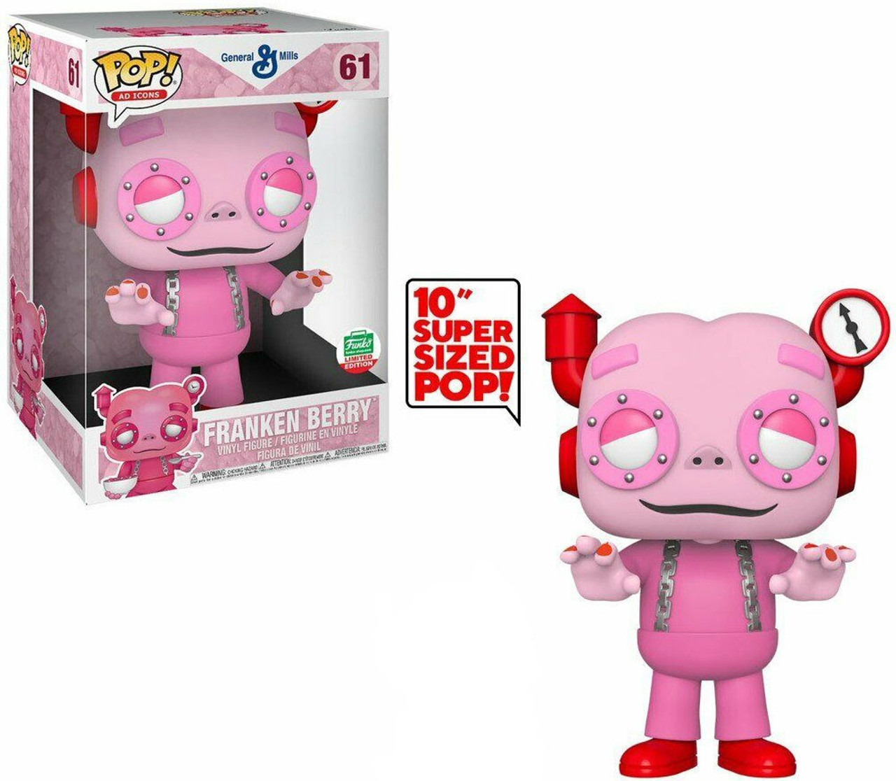 Funko Pop Ad Icons Franken Berry Exclusive 10 Vinyl Figure Super Sized Toywiz