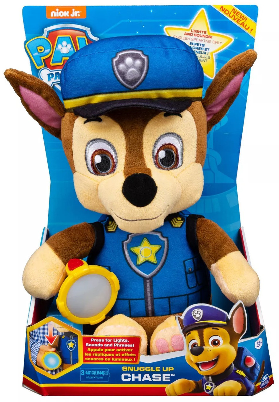 paw patrol talking plush