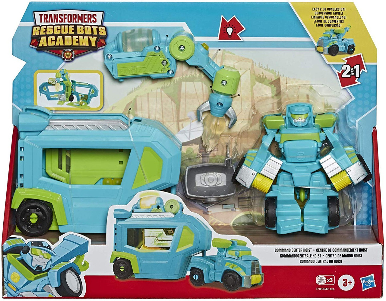 Transformers Playskool Heroes Rescue Bots Academy Command Center Hoist 4 5 Action Figure Hasbro Toys Toywiz