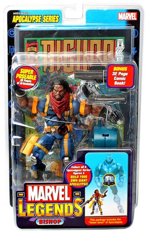 Marvel Legends Series 12 Apocalypse Bishop Action Figure Damaged Package Toy Biz Toywiz