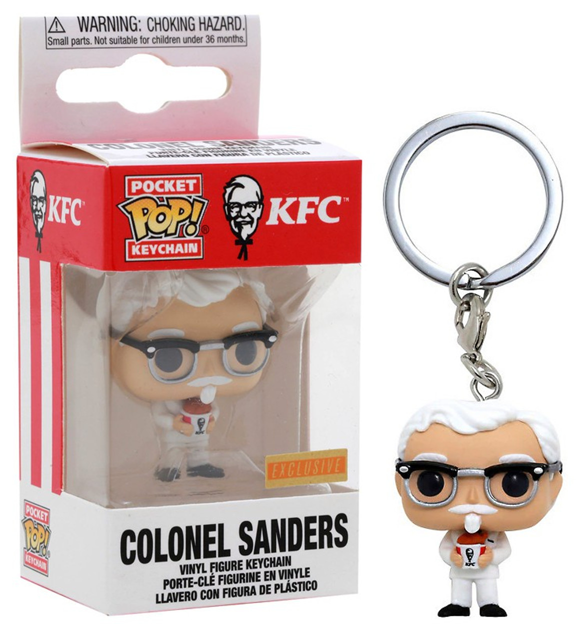 Funko Kfc Pocket Pop Icons Colonel Sanders Exclusive Vinyl Figure Toywiz - roblox zombies are attacking kfc