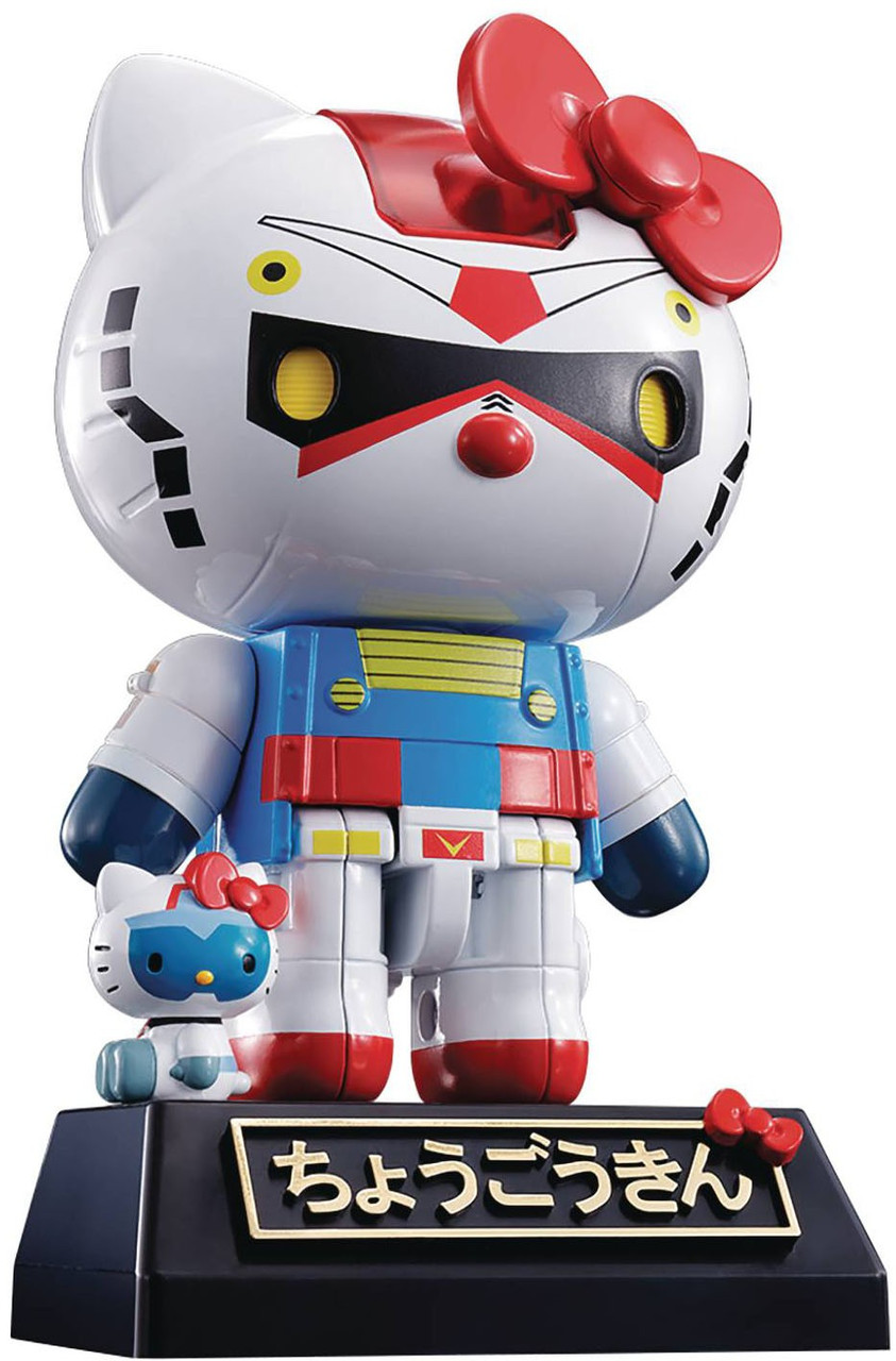 Tamashii Nations Gundam Chogokin Hello Kitty Gundam Action Figure