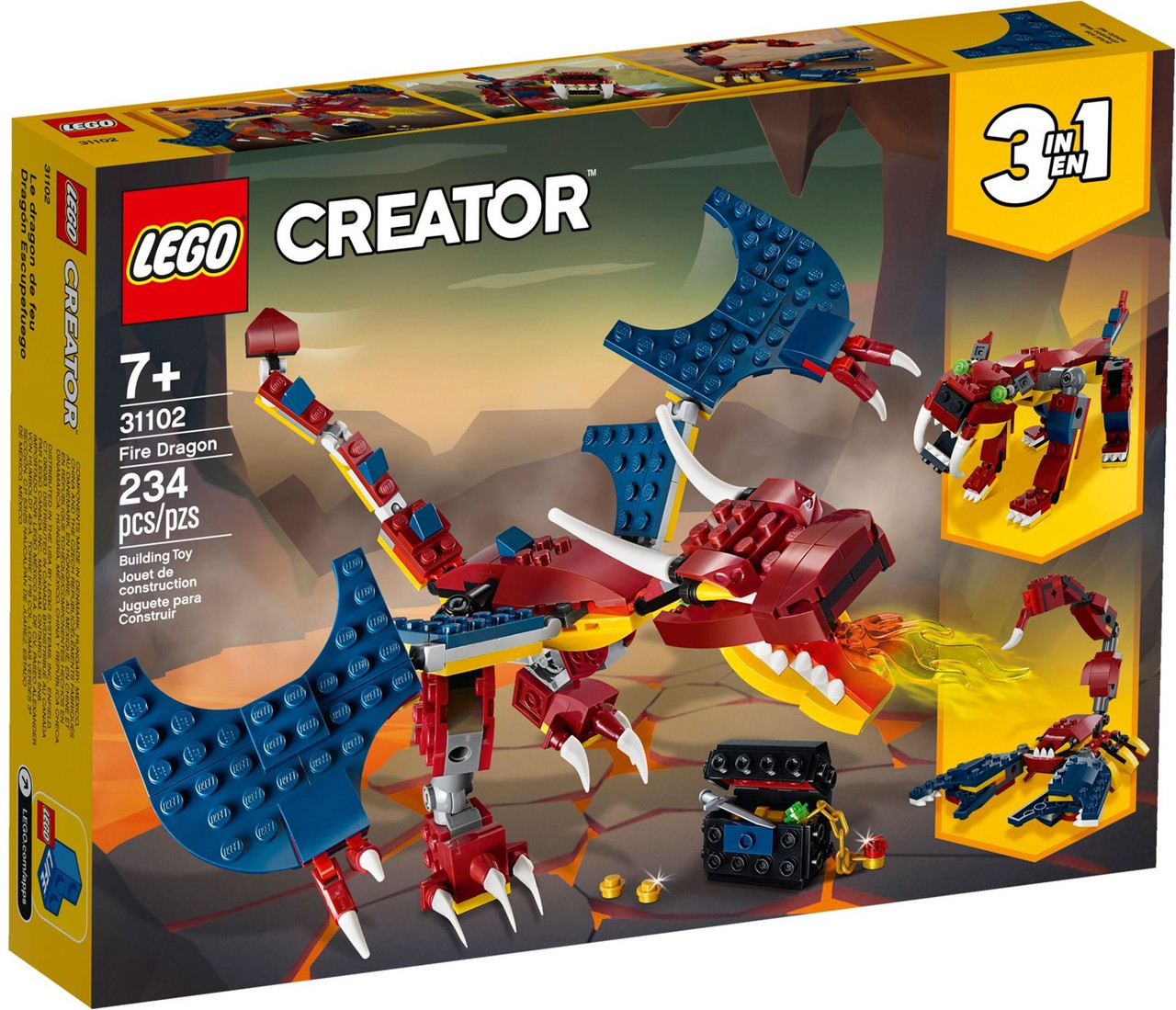 lego creator fire