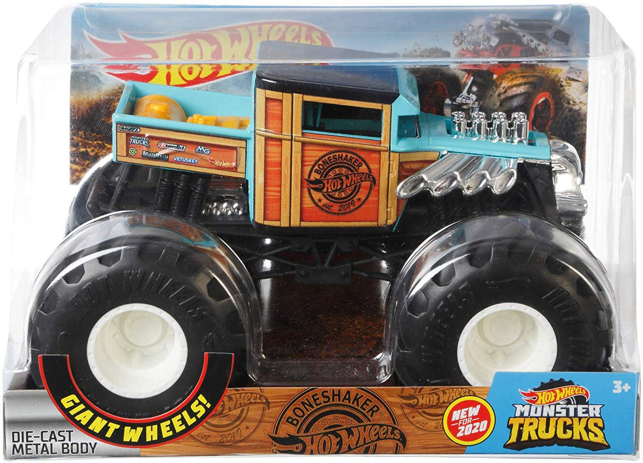 bone shaker monster truck hot wheels