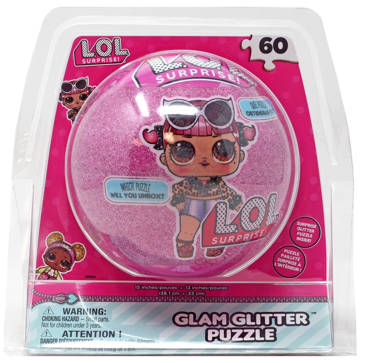 lol glam glitter surprise 3 pack