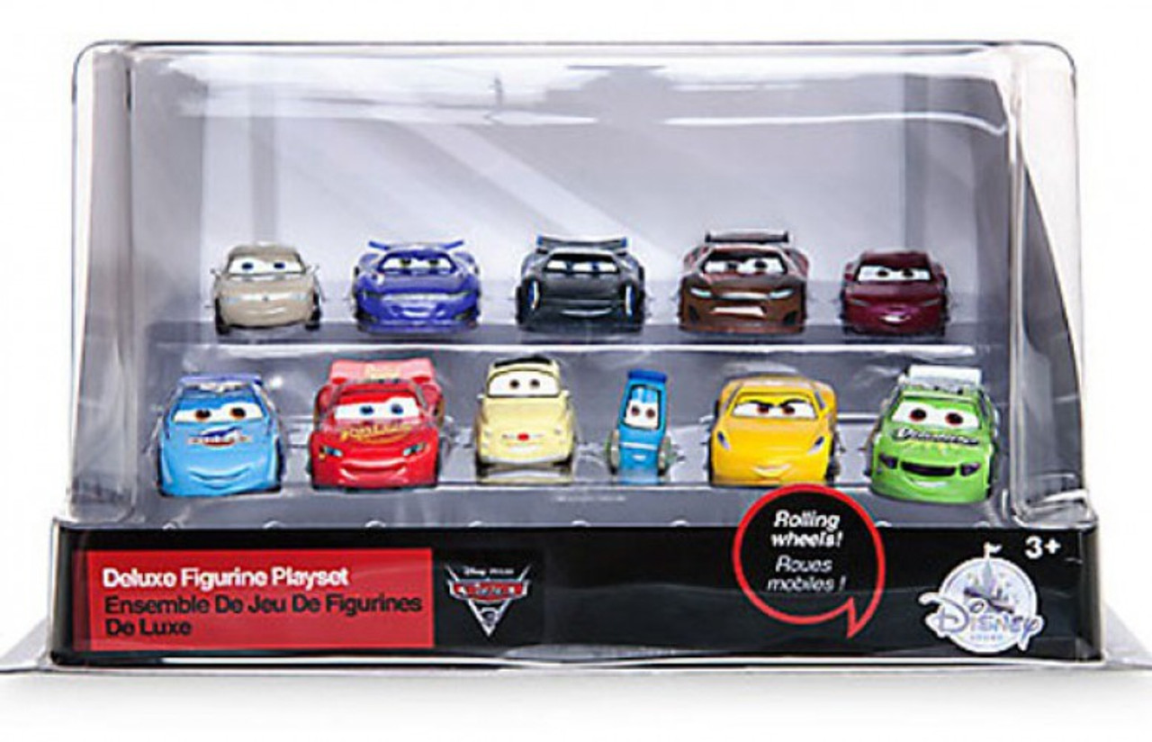 cars deluxe figure playset