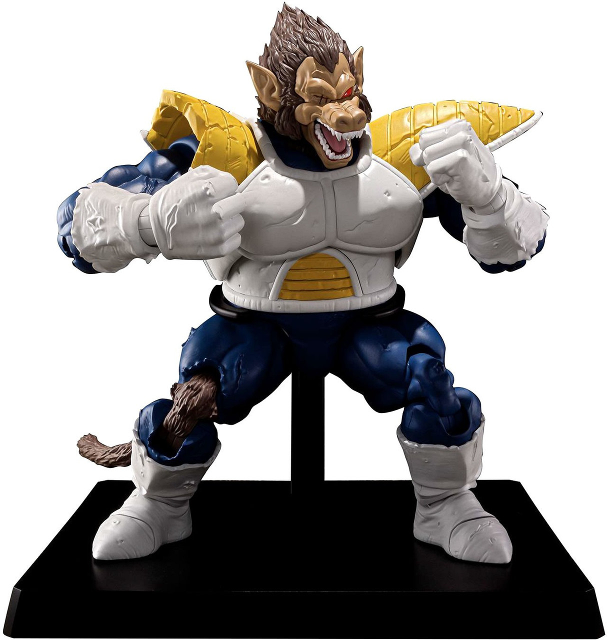 Dragon Ball Z S.H. Figuarts Great Ape Vegeta 12.7 Action Figure Bandai Japan - ToyWiz