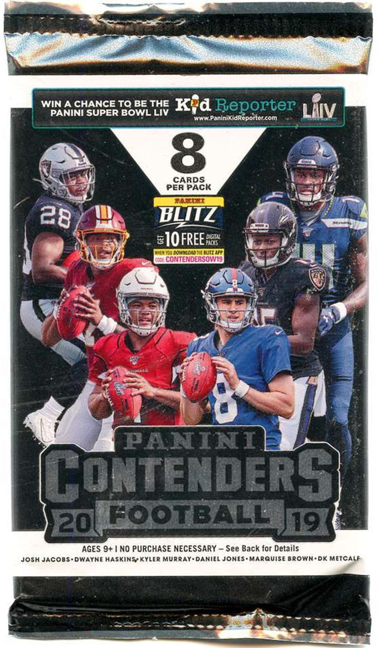 Nfl Panini 2019 Contenders Football Trading Card Pack 8 Cards Toywiz - 42 best haskins play images play play roblox how to play minecraft