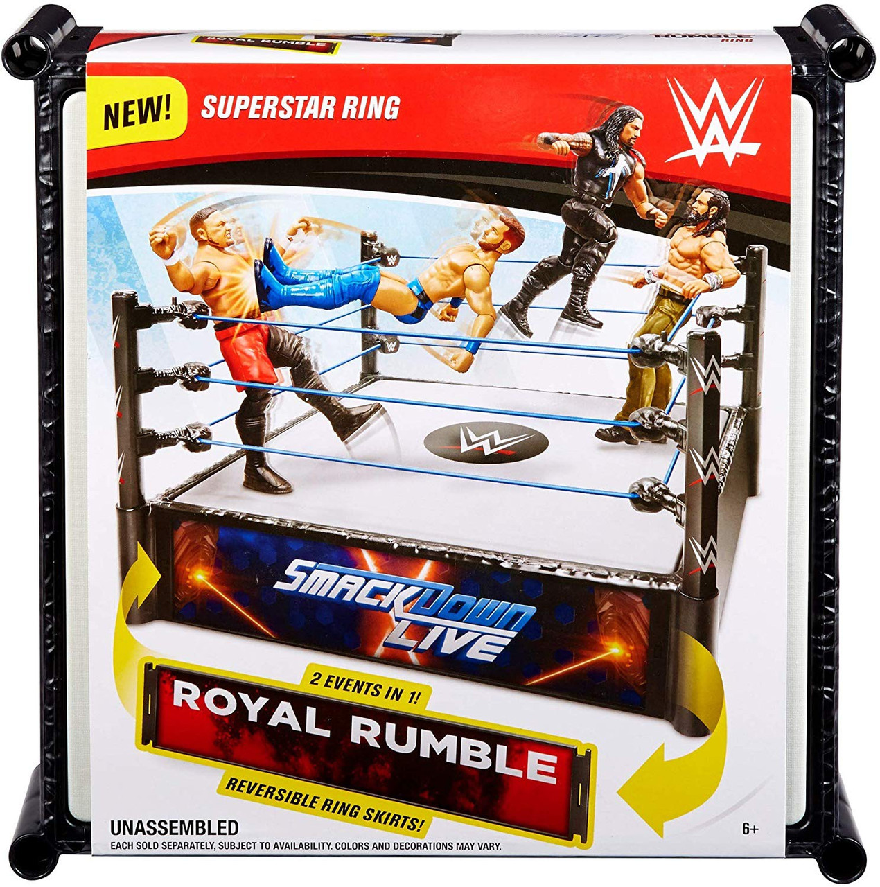 wwe ring mattel