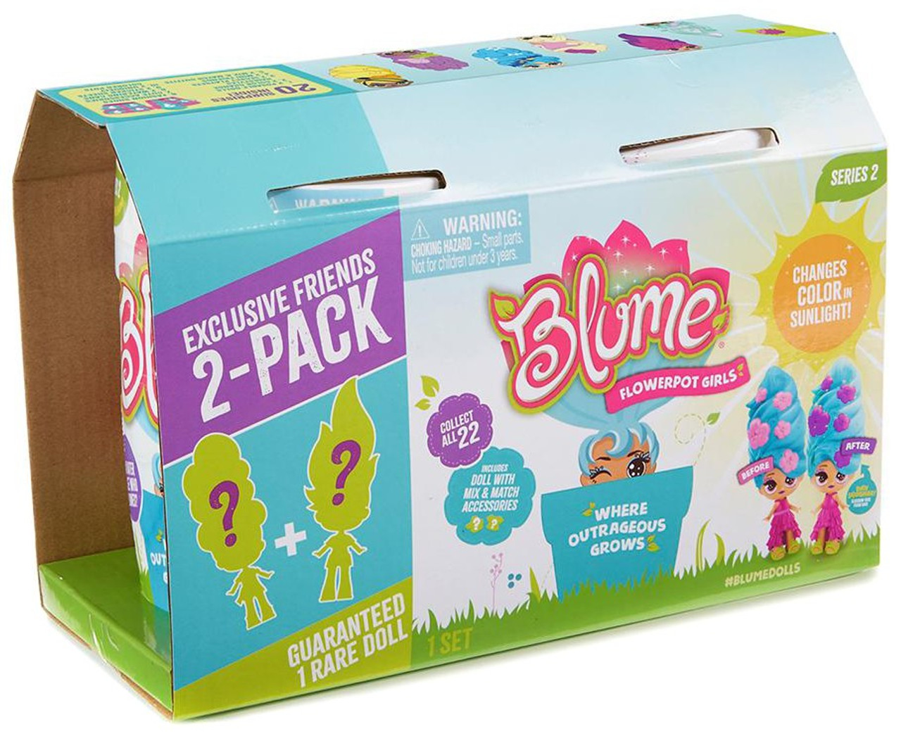 Blume Series 2 Flowerpot Girls Exclusive Mystery 2 Pack Skyrocket Toywiz