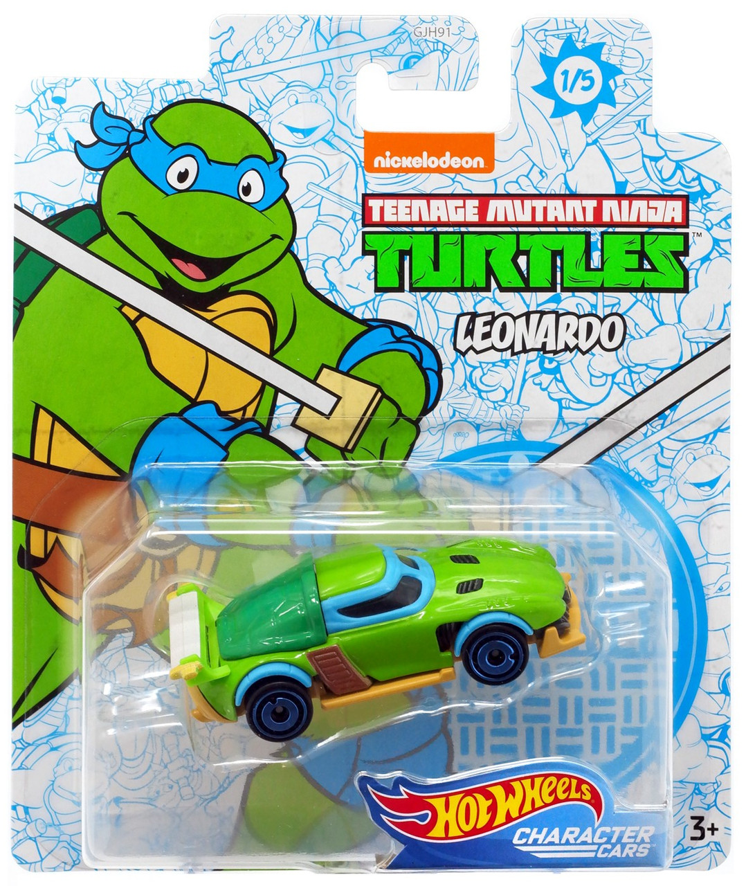 ninja turtle hot wheels