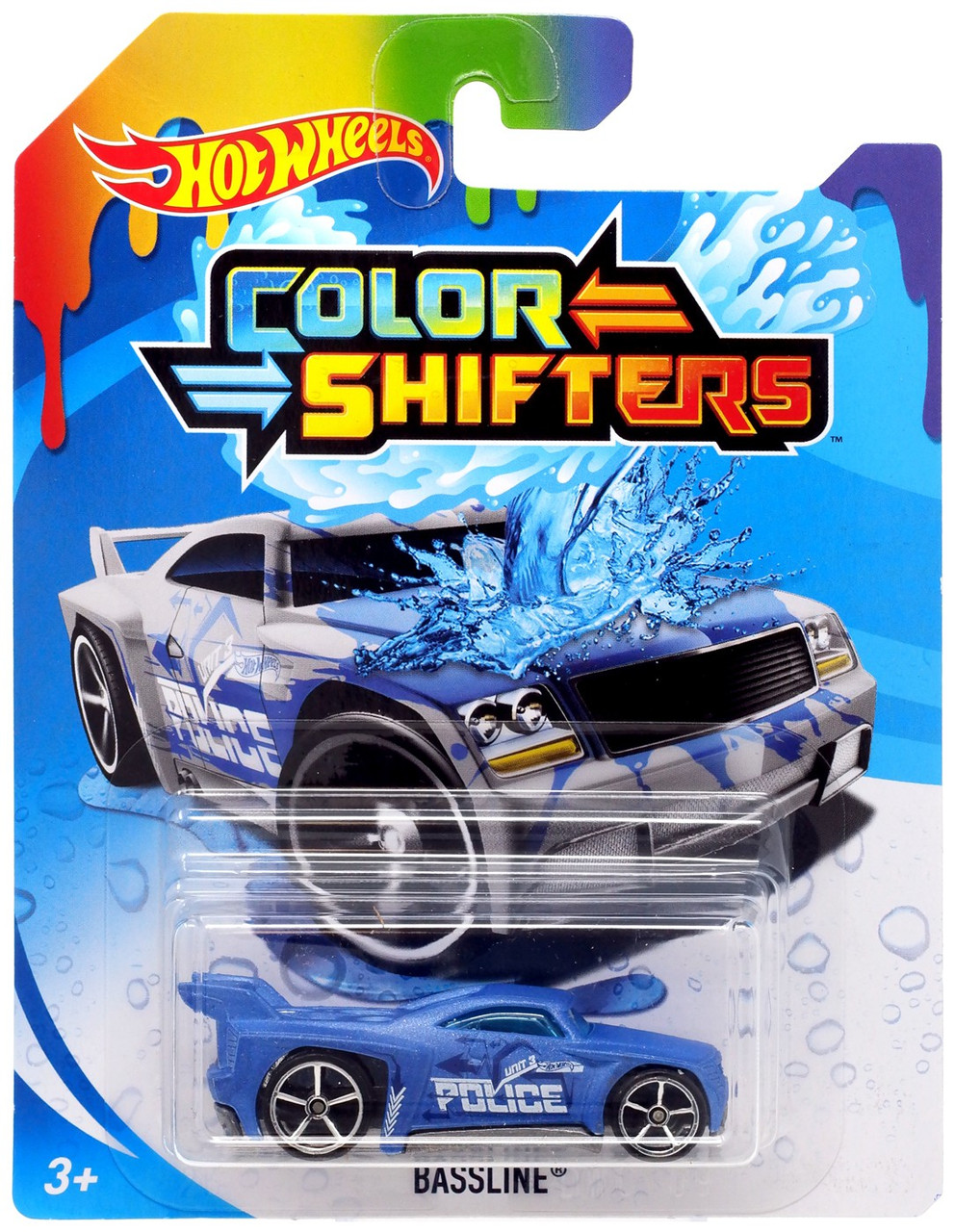 hot wheels cars that change colour in water