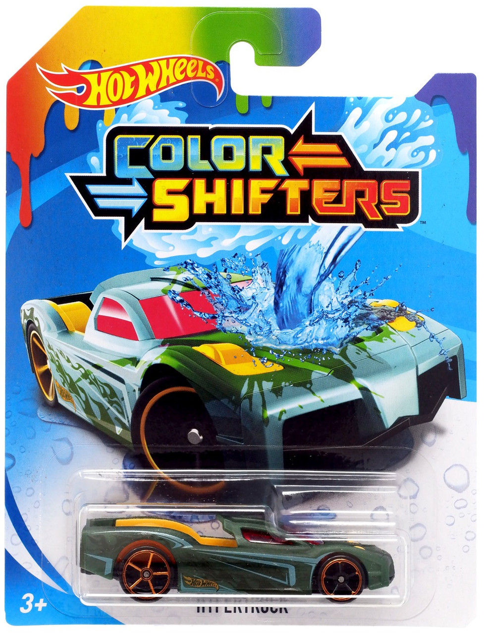 hot wheels cars that change colour in water