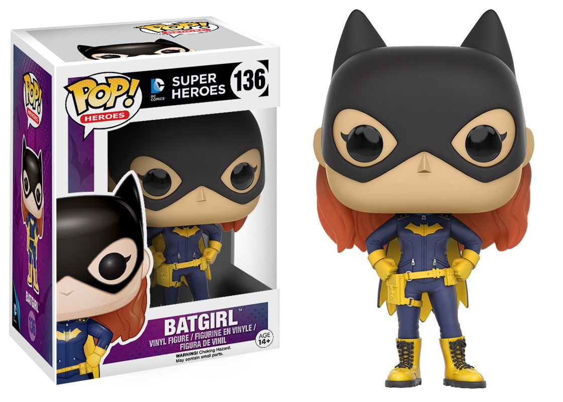 Funko Batman DC Super Heroes POP Heroes Batgirl Vinyl Figure 136