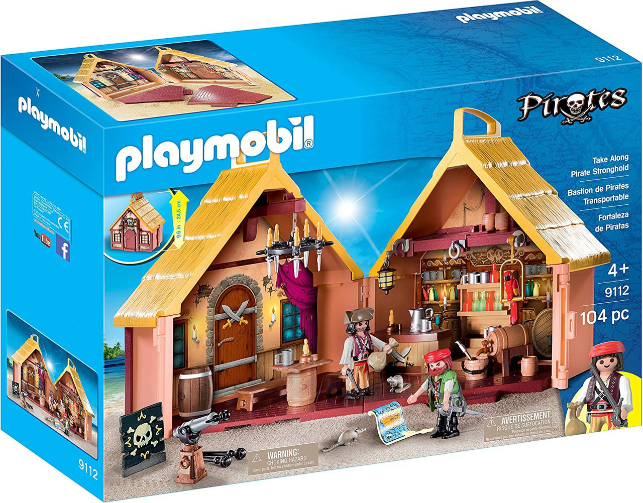 playmobil take along pirate stronghold