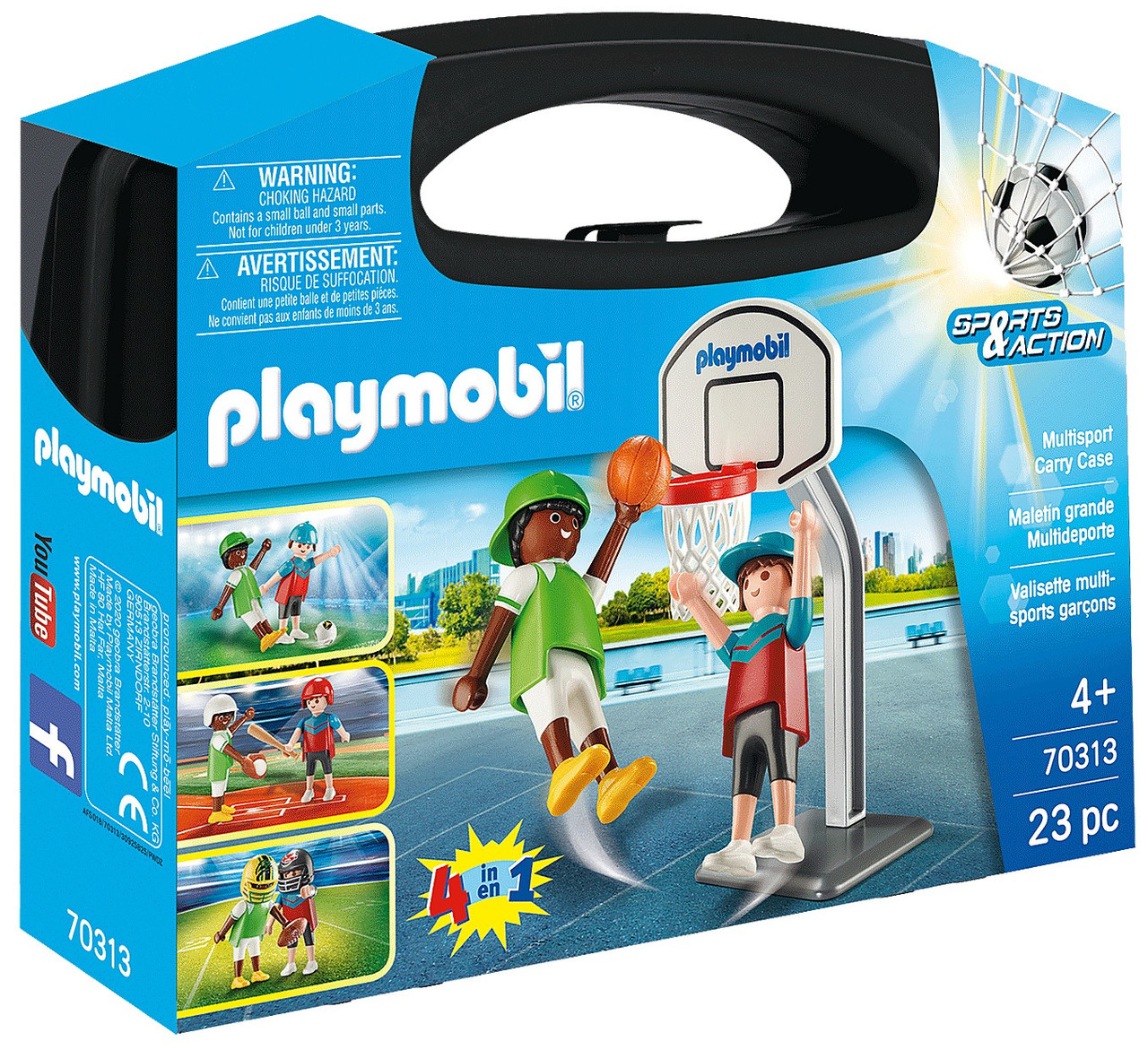 Playmobil Sports Action Multisport Carry Case Set 70313 - ToyWiz