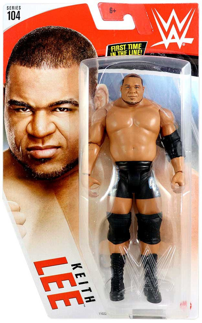 Wwe Wrestling Series 104 Keith Lee 6 Action Figure Black Shorts Variant Mattel Toys Toywiz - keith roblox toy