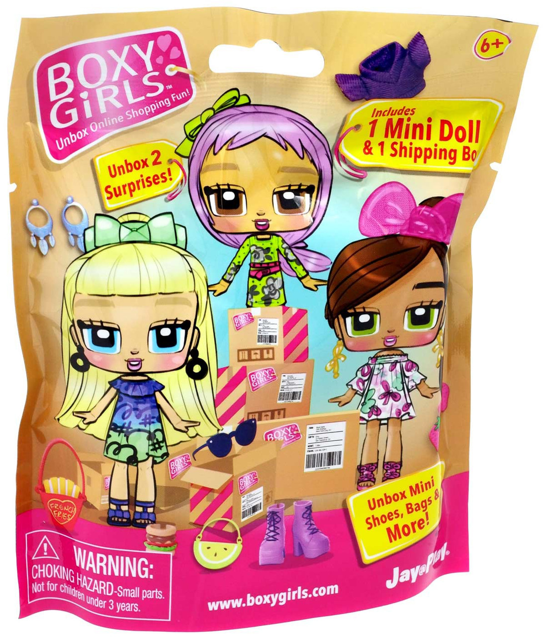 Boxy Girls Mini Dolls Mystery Pack Jay At Play Toywiz - ssh40 roblox