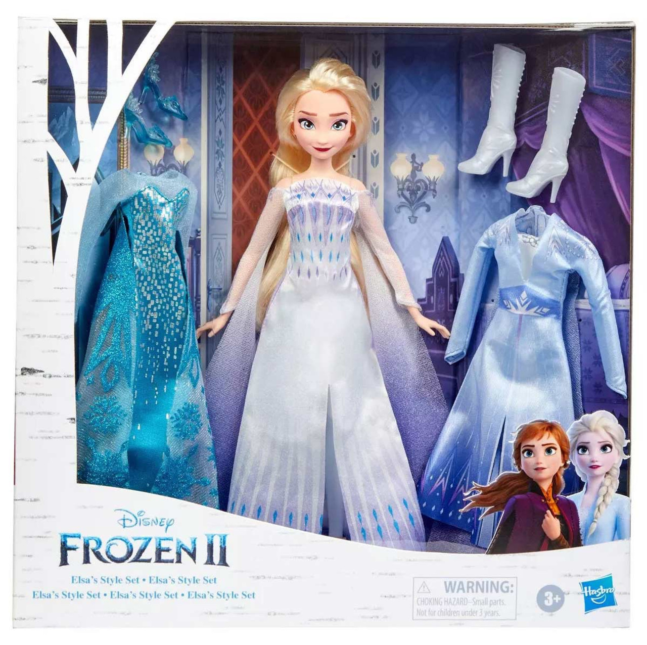 elsa doll and dress up set