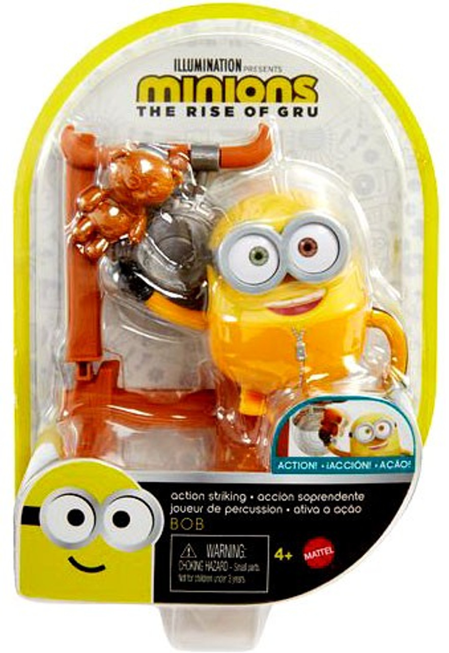 Minions Rise Of Gru Action Striking Bob Action Figure Mattel Toywiz