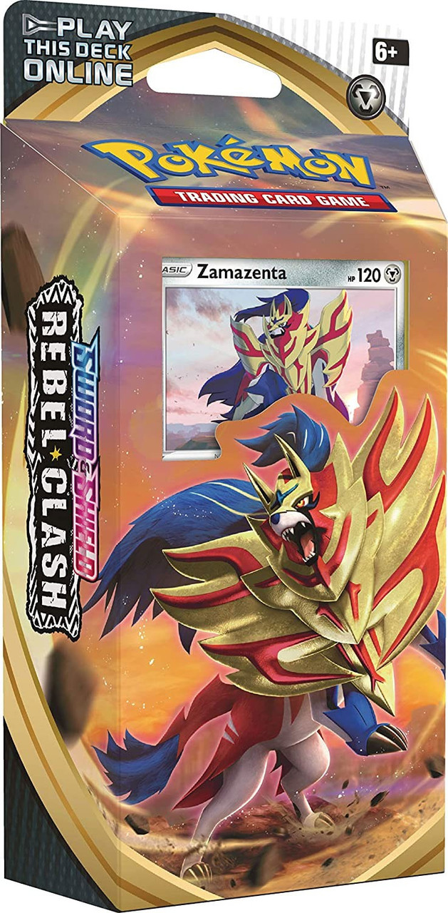 Wallpaper Pokemon Trading Card Game Sword Shield Rebel Clash Zamazenta Theme For Android
