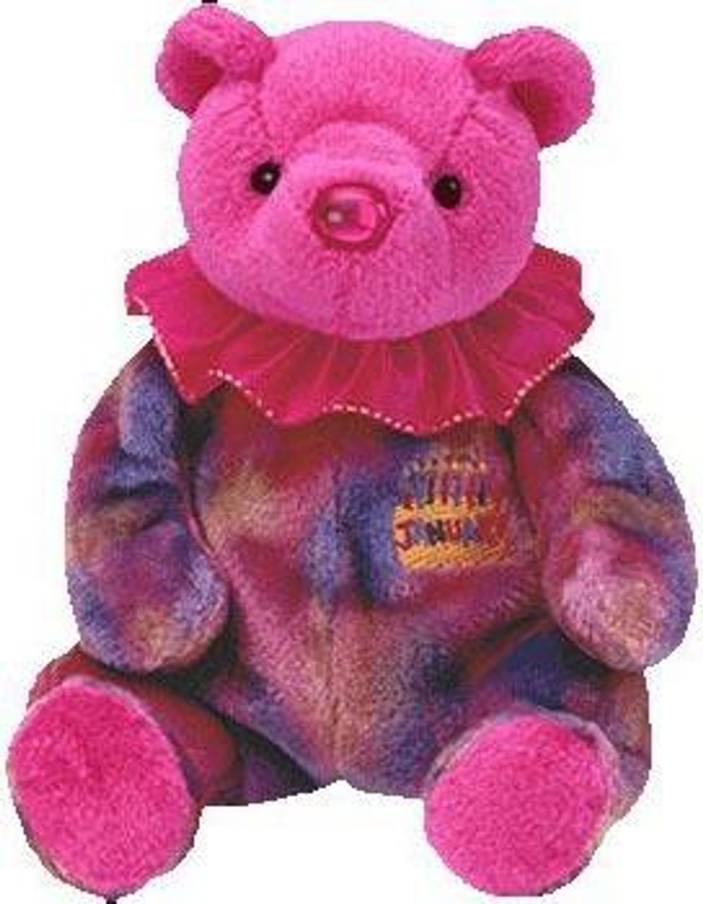 birthday bear beanie baby