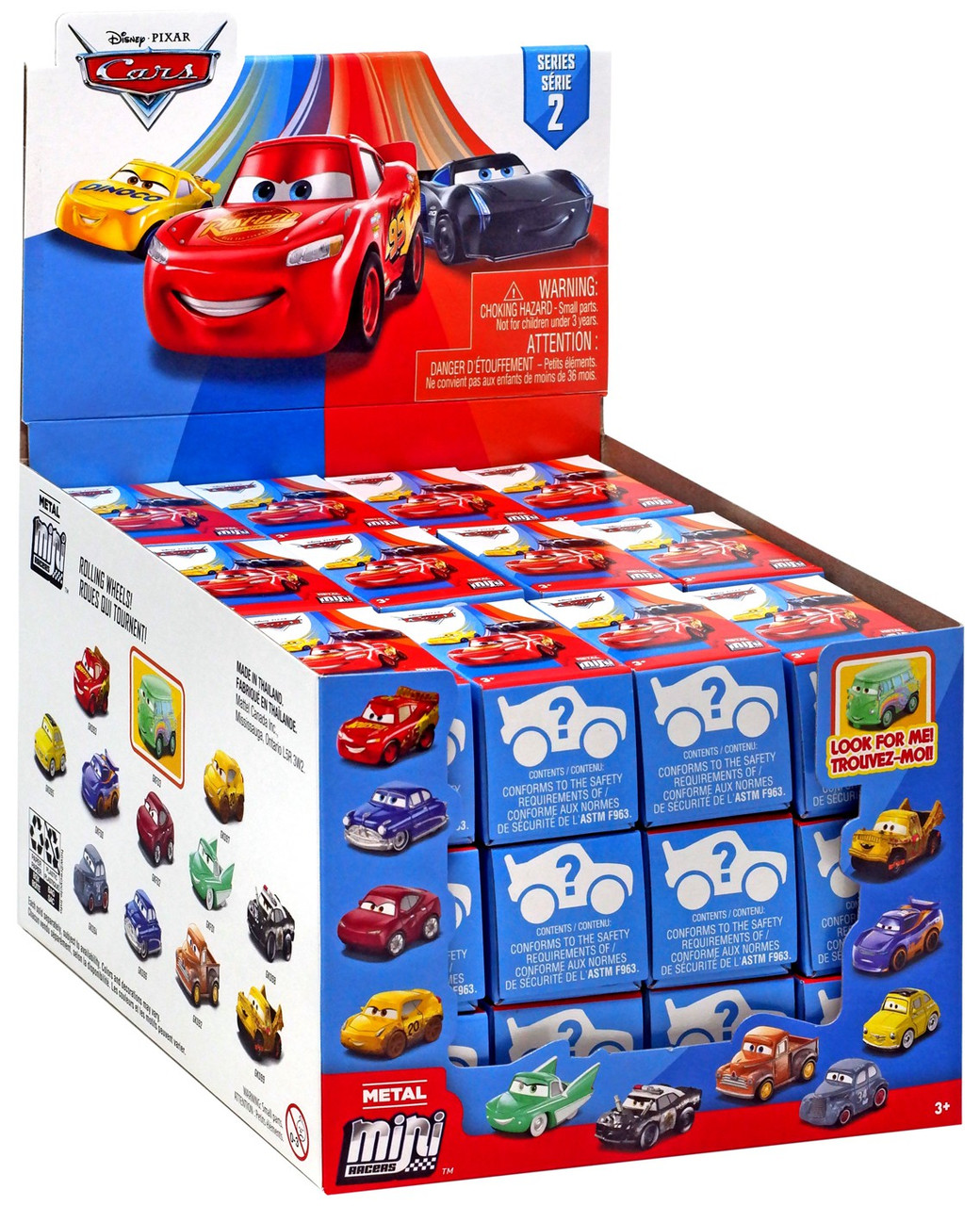 disney cars diecast mini racers