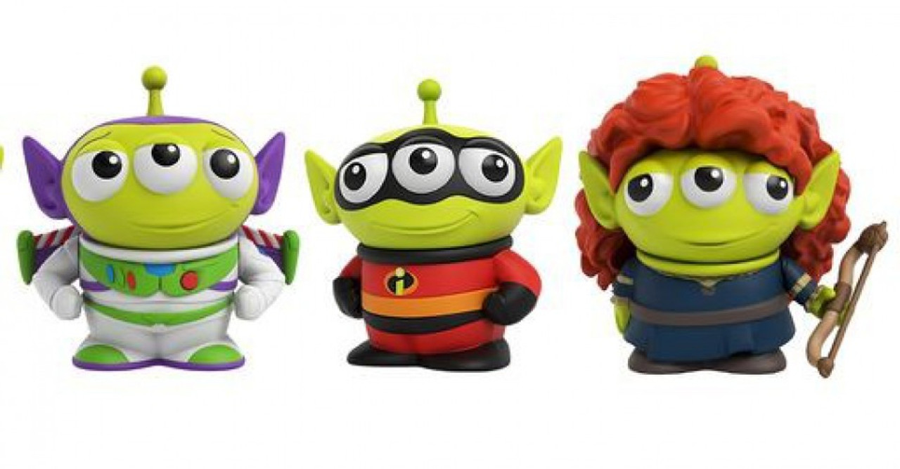 Disney Pixar Toy Story Alien Remix Buzz Lightyear Merida Mr