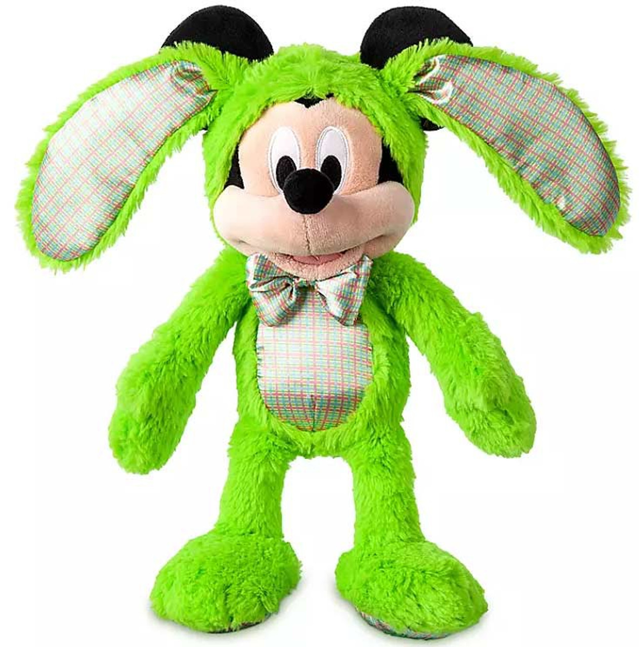 green bunny plush