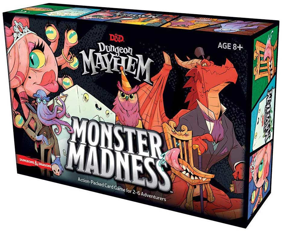 MY DUNGEON CARD & BOOK セット Dungeons Dragons Dungeon Mayhem Monster Madness Card Game Wizkids