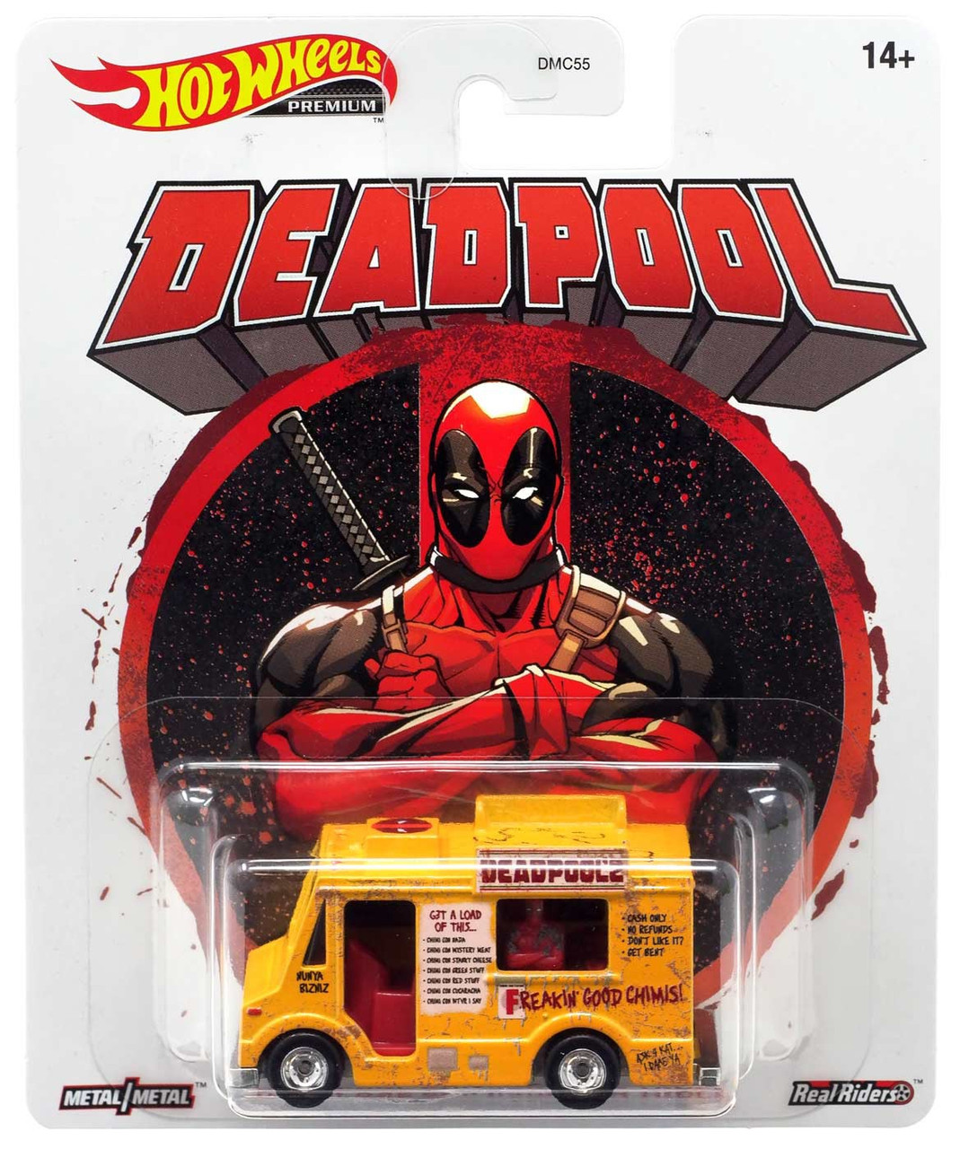 hot wheels deadpool chimichanga truck