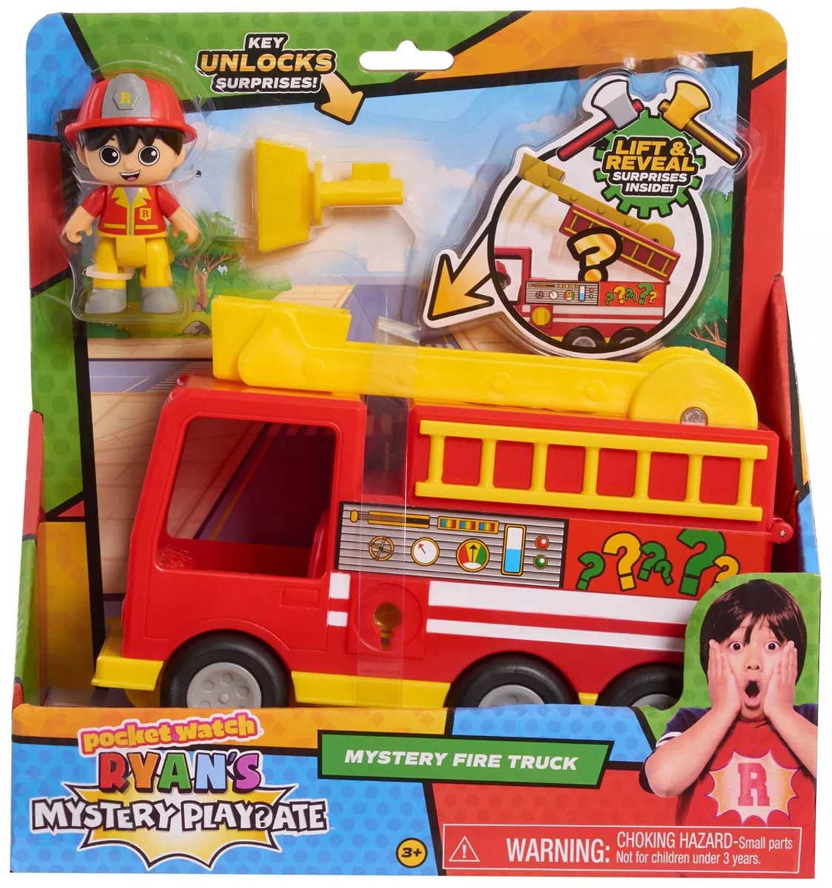 ryan's world fire truck