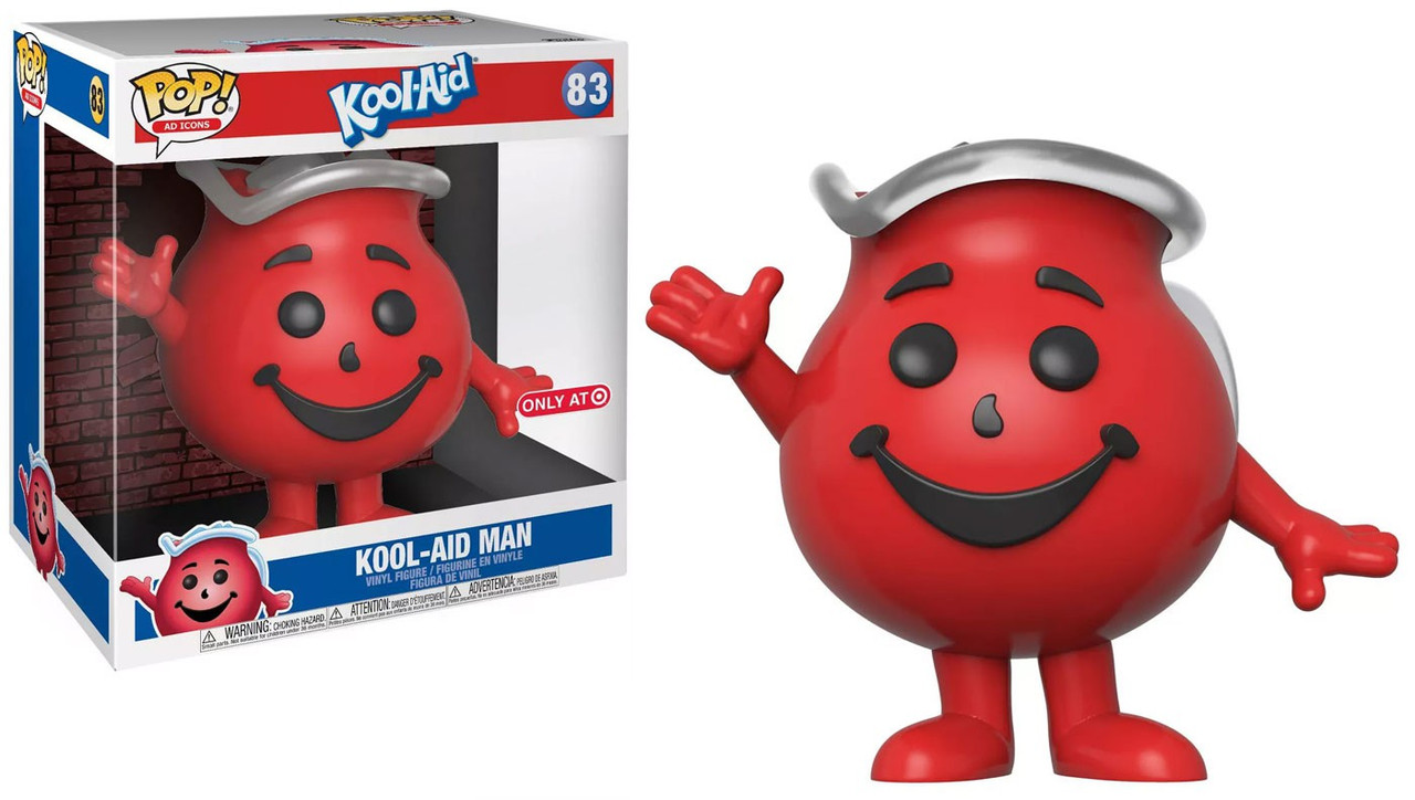 Funko Kool Aid Pop Ad Icons Kool Aid Man Exclusive Vinyl Figure 83 Super Sized Toywiz - kool aid man oh yeah roblox boom box code