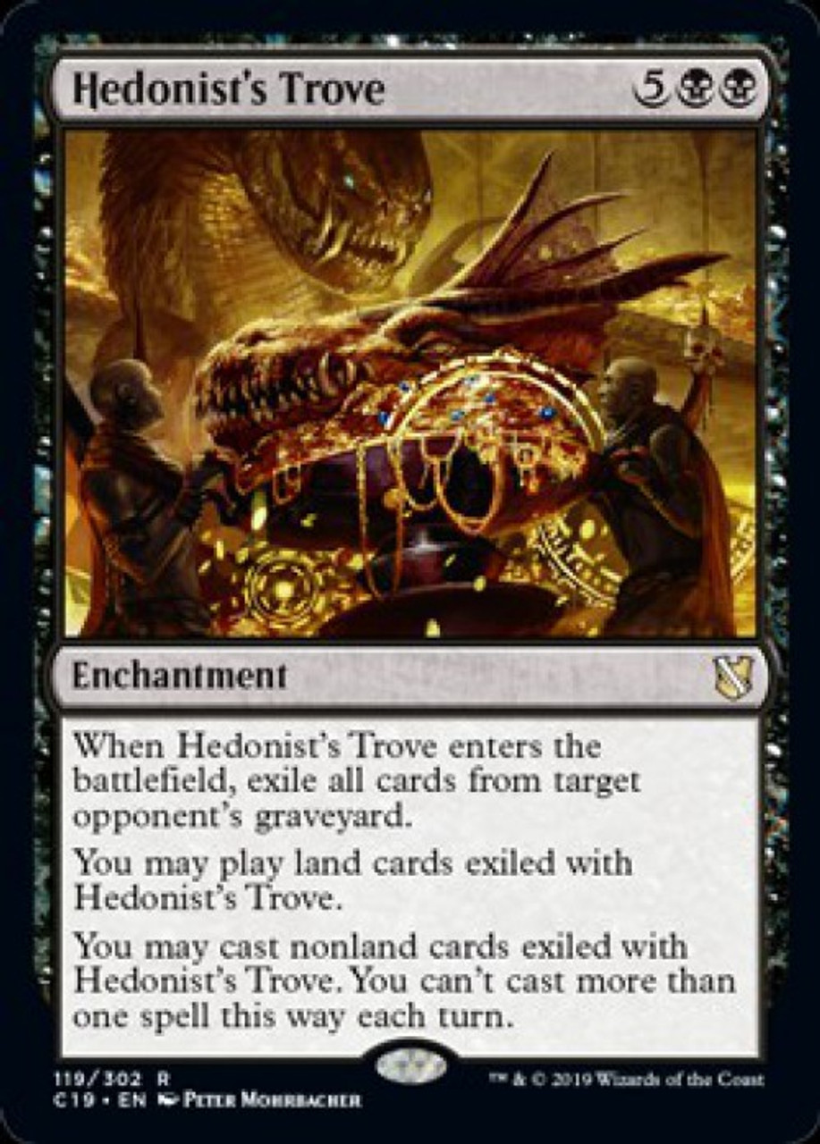 Magic The Gathering 2019 Commander Single Card Rare Hedonists Trove 119 Toywiz - 119 best roblox toys images in 2019