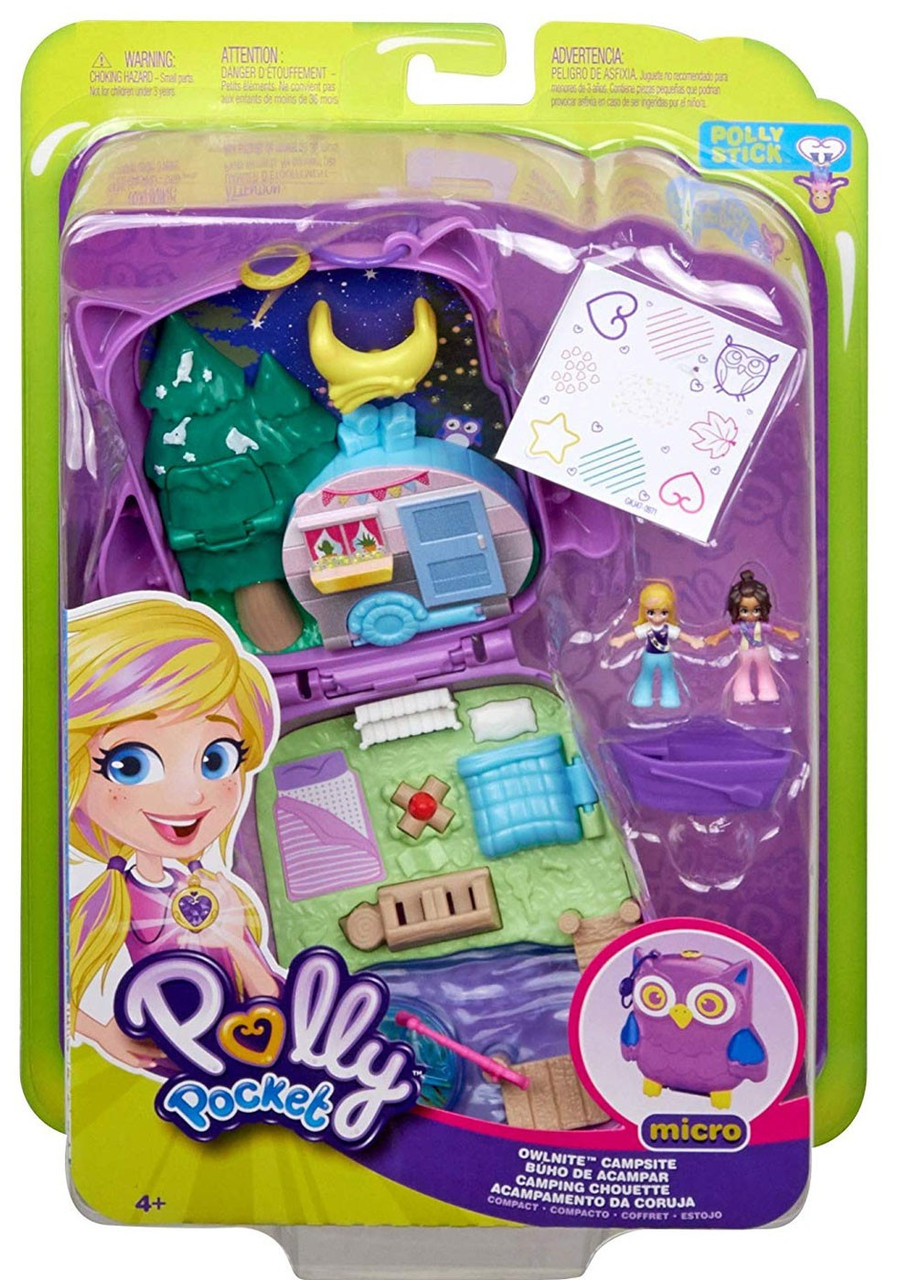 camping polly pocket