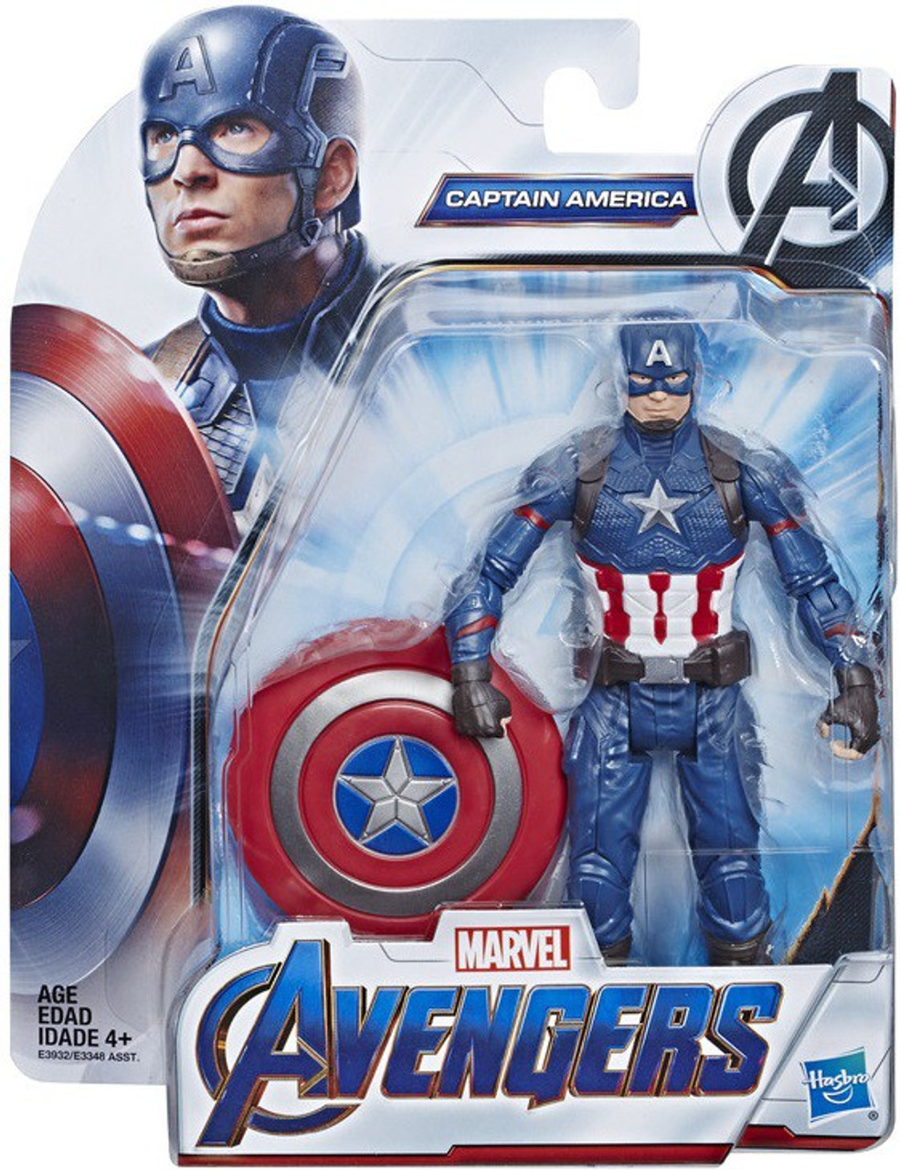 Marvel Avengers Endgame Captain America 6 Action Figure Damaged Package  Hasbro Toys - ToyWiz